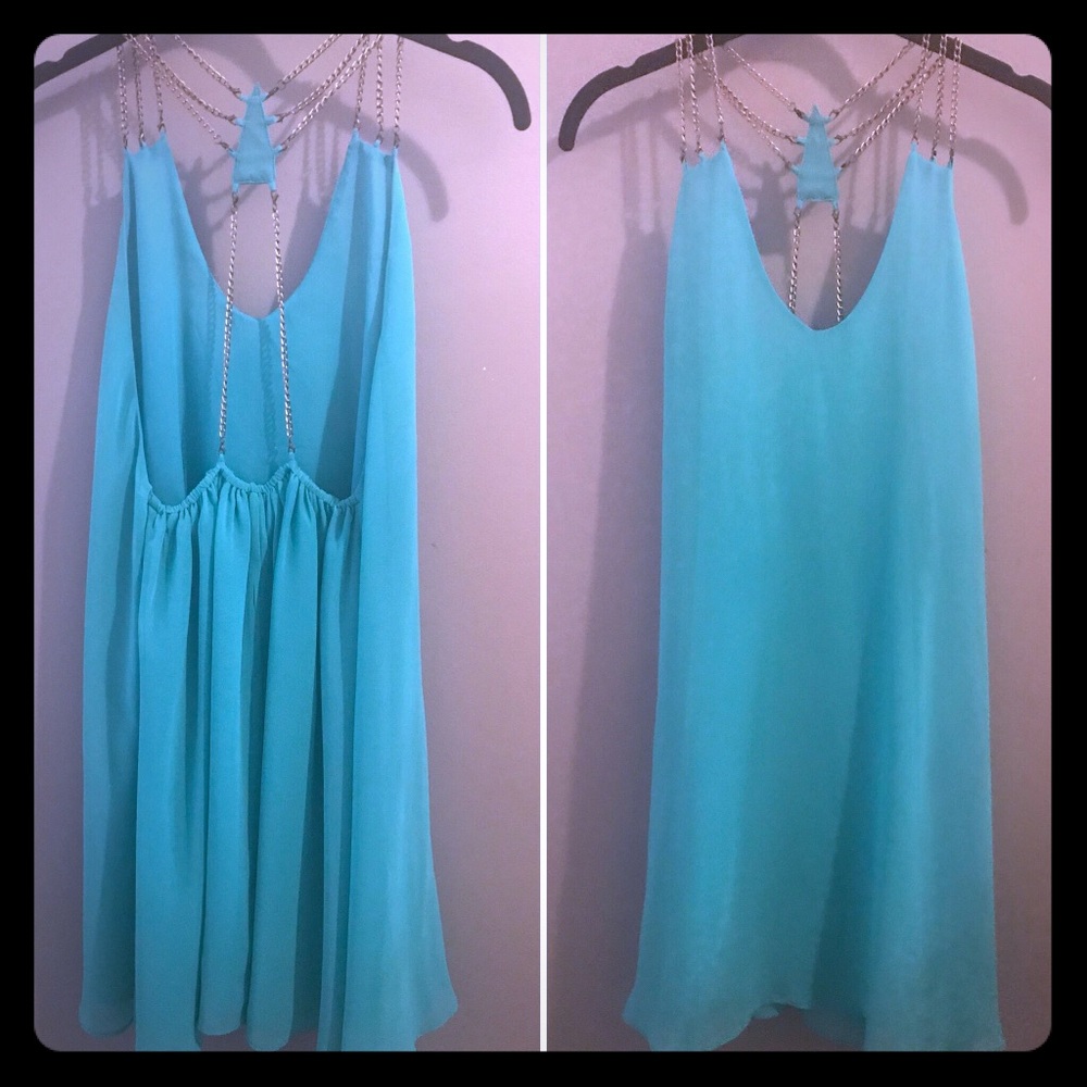 Audrey 3+1 Chain Back Mini Dress